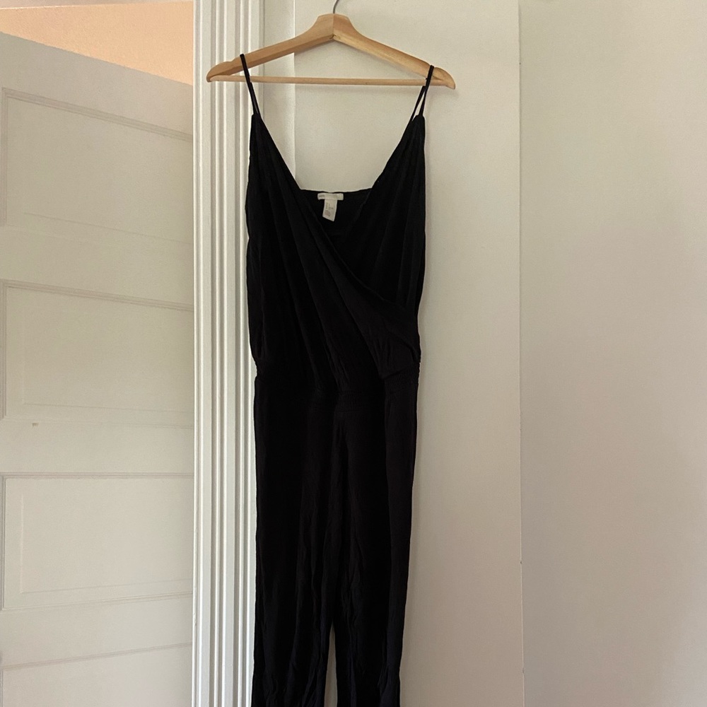 H&M Mama Black Maternity Jumpsuit/Romper